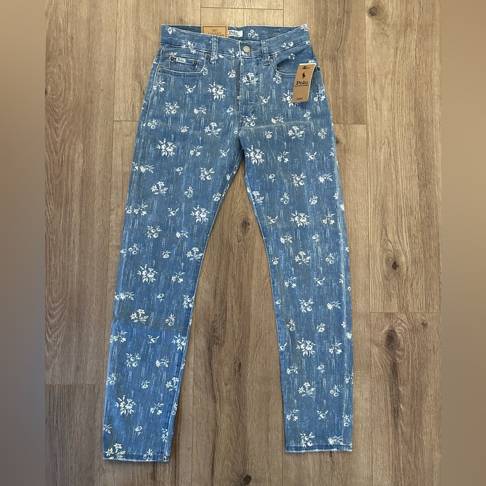 NEW! Polo Ralph Lauren The Callen Mini Floral Jeans